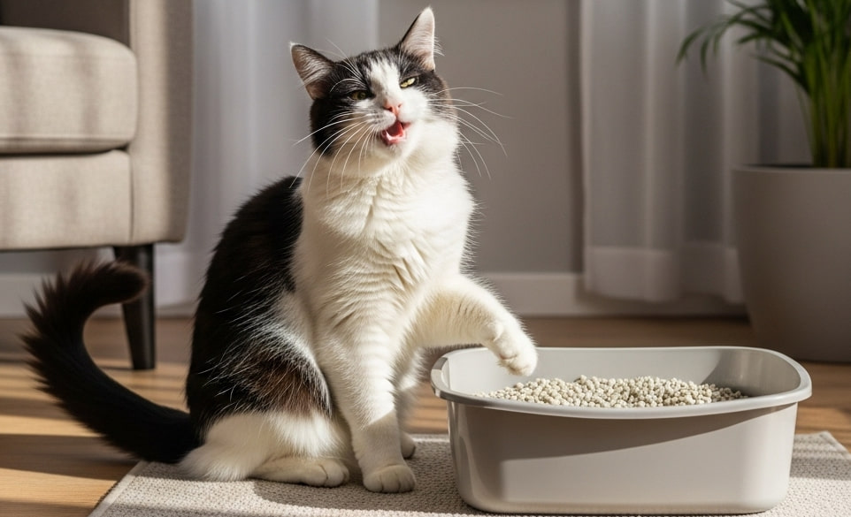 Gatto allergico alla lettiera | Rimosvet